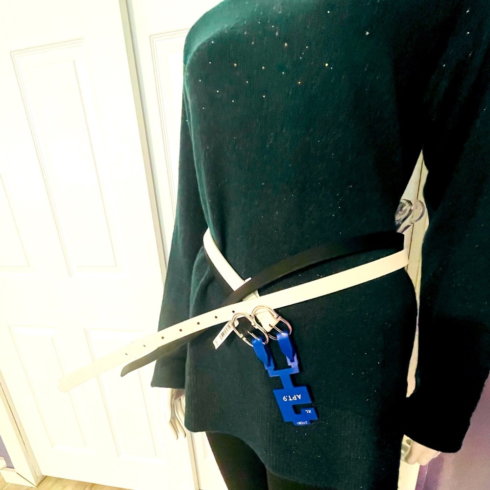 Apt 9 Skinny Belt 2-Pack
